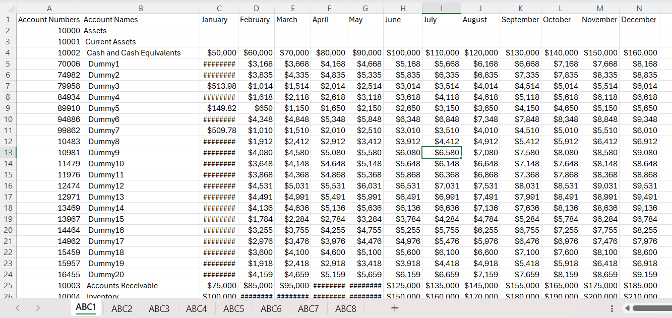 Messy Excel data